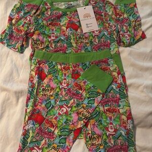 Bamboo Necessities Grinch Christmas bamboo pajamas